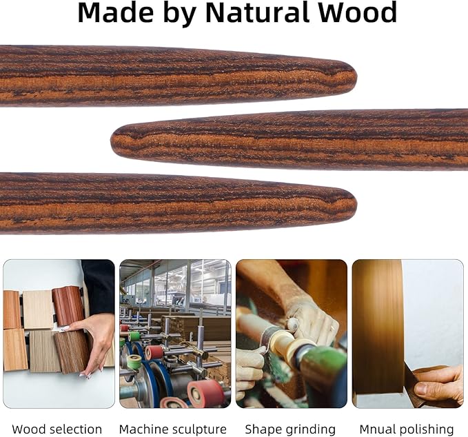cobee Wooden Fountain Pens - Handcrafted Vintage Luxury Pen, 0.5mm Fine Point, Smooth Writing for Journaling & Calligraphy, Gift Supplies