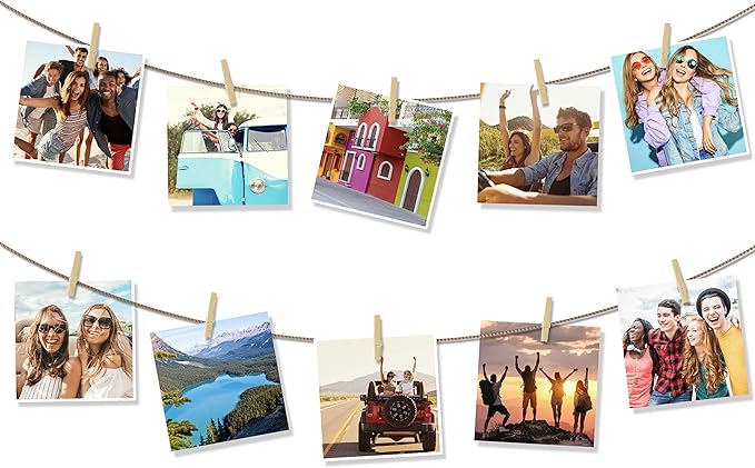 HP Advanced Photo Paper, Glossy, 5x5 in, 20 sheets (49V50A)