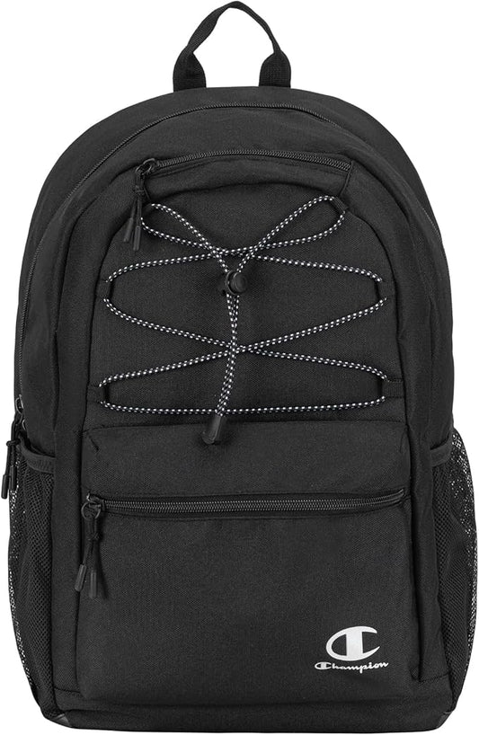 Champion Bungee Backpack, Black, OS