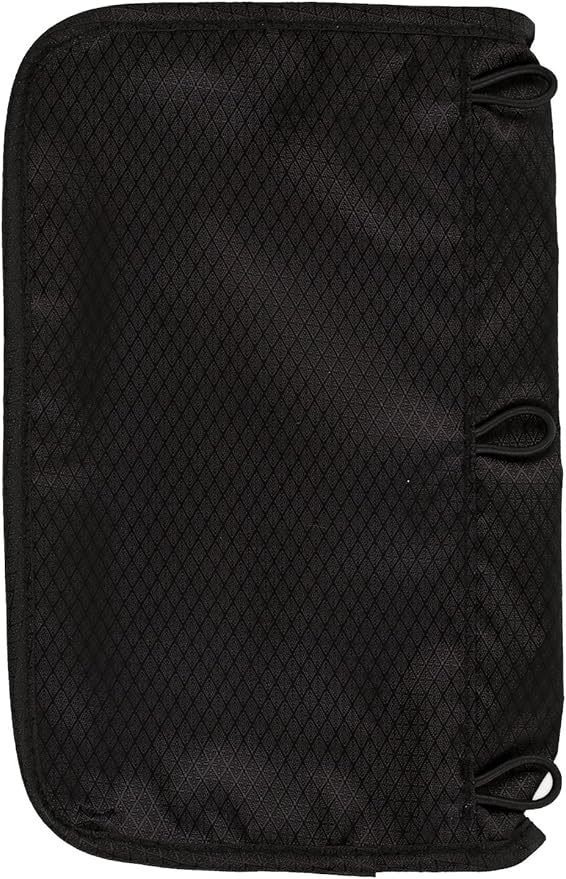Xpanz Zipper Carrying Case, Pouch for Pencil, Pen, Supplies - Puncture , Black,Gray