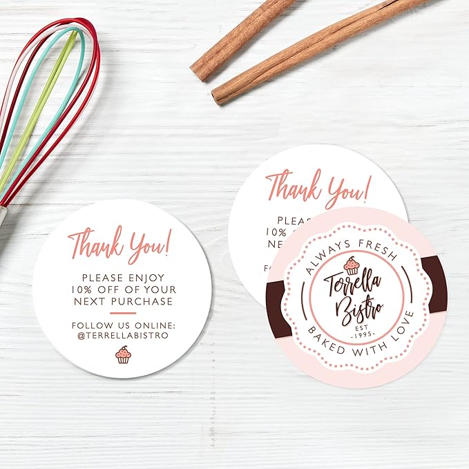 Avery Round Business Cards, Sure Feed Technology, 3" Diameter, Matte White, 150 Total, Print-to-the-Edge, Laser/Inkjet Printable (5328)