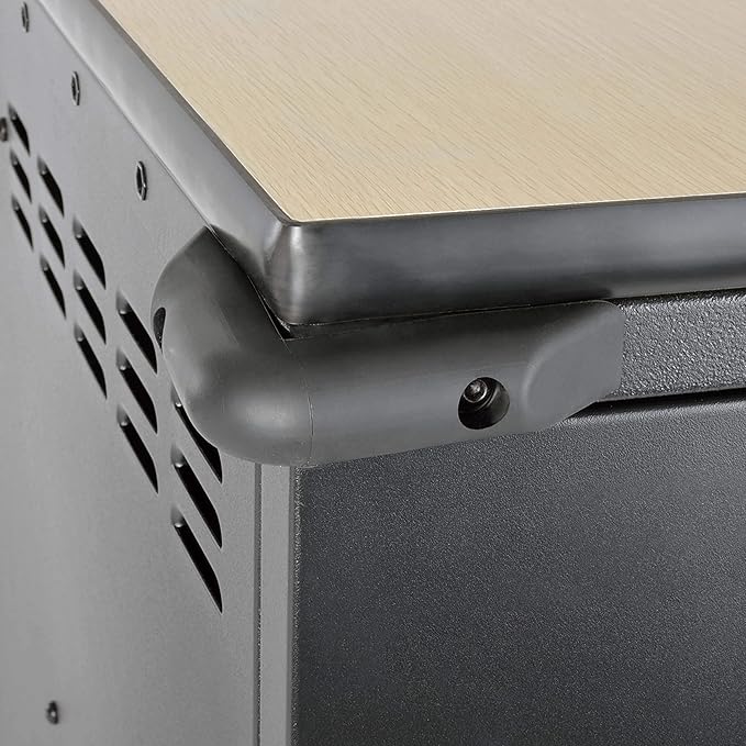 Tripp Lite 45-Port AC Mobile Charging Cart Storage Station for Chromebooks, iPads, Laptops, Tablets, Black (CSC45AC)