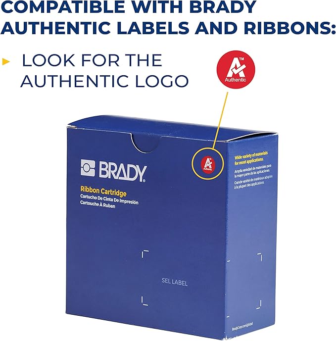 Brady M610 Bluetooth Handheld Label Maker with Hard Case (M610-B-KIT). Durability Meets The widest Range of Data Entry Options. Replaces BMP61-W,Yellow/ Gray
