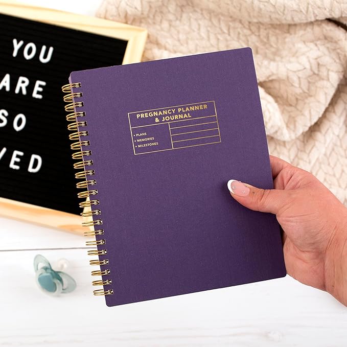 Mead Moments Pregnancy Planner and Baby Journal,