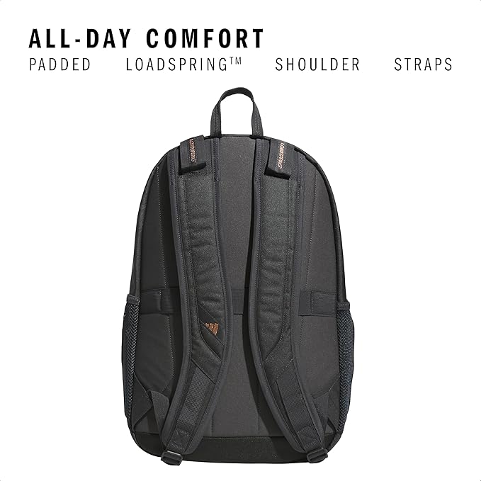 adidas Prime Backpack for Work, Travel Bag for Women and Men with Padded Compartment for Laptop