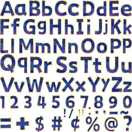 266 Pcs Letters Combo Pack Set Bulletin Board Letters Thanksgiving Fall Letters and Number Accents Bulletin Board Display Home Decor