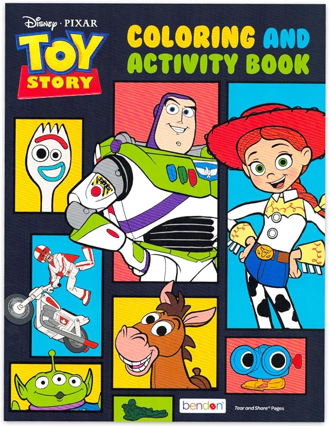Disney Toy Story Ultimate Activity Set - Arts and Crafts Kit with Coloring Book, Stickers, Games, Puzzles, Drawing and More | Toy Story Activities for Boys, Girls, Kids