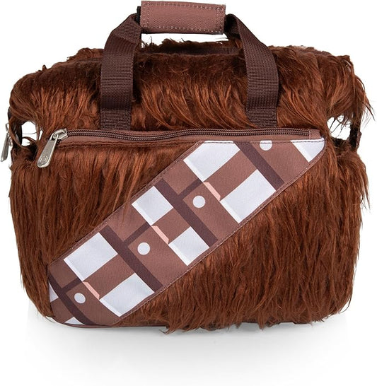 PICNIC TIME Star Wars Chewbacca On The Go Lunch Bag Cooler, Soft Cooler Lunch Box, Insulated Lunch Tote, Leak-Resistant Work Lunchbox, Reusable Thermal Cooler Bag, (Brown)