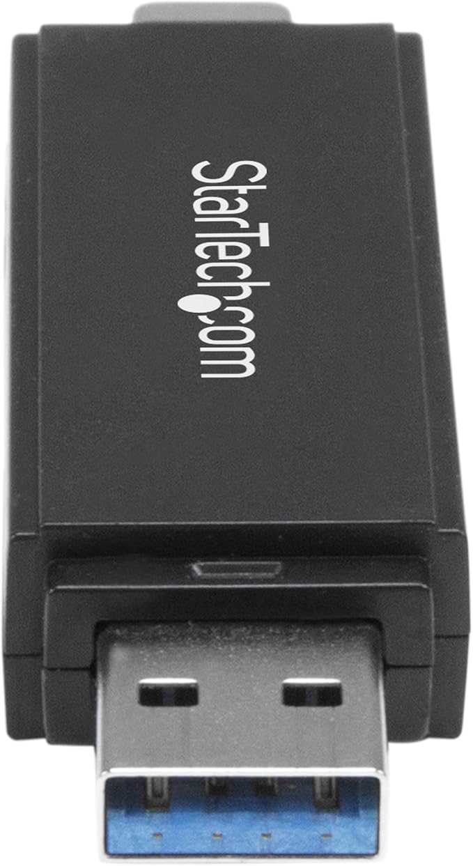 StarTech.com USB Memory Card Reader - USB 3.0 SD Card Reader - Compact - 5Gbps - USB Card Reader - MicroSD USB Adapter