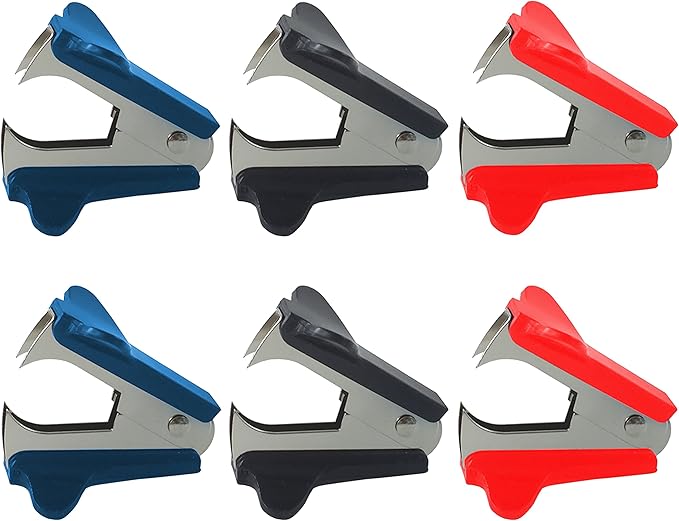 Clipco Staple Remover (6-Pack) (Assorted Colors 2)