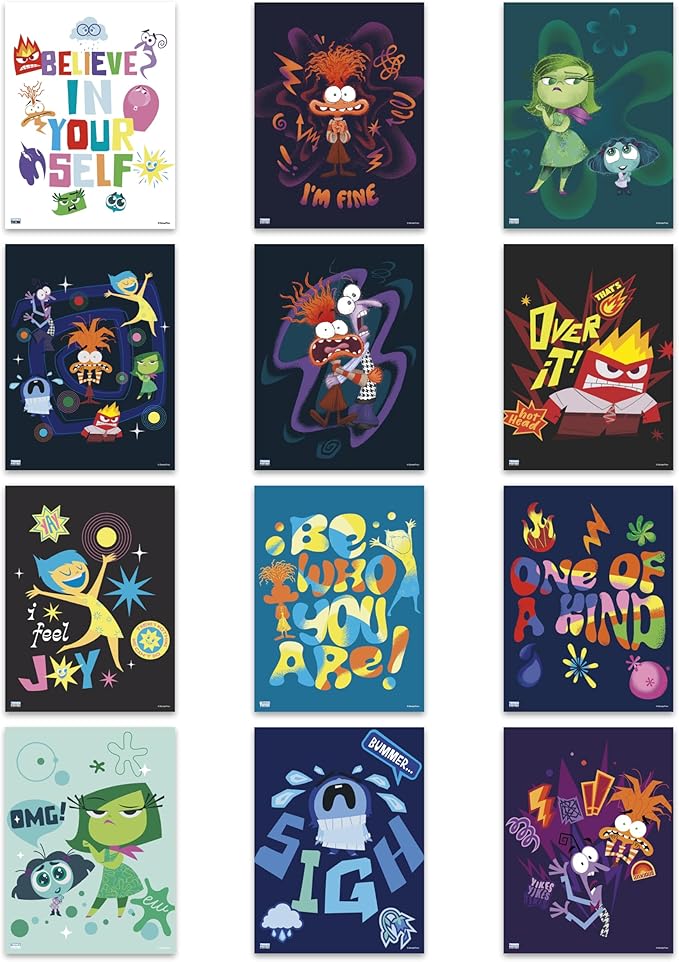 Disney Inside Out 2 Poster Book Poster Book