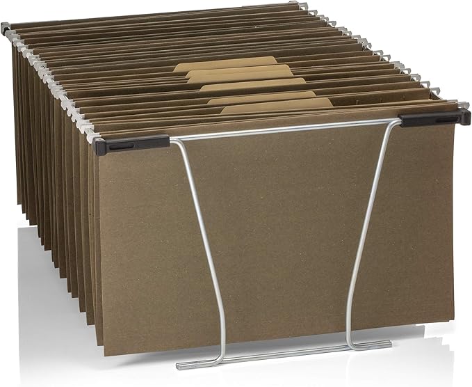 Officemate Universal Hanging File Frame,Letter and Legal Size,Rails 24 to 27,Steel,1 Set (91966),(Pack of 6)