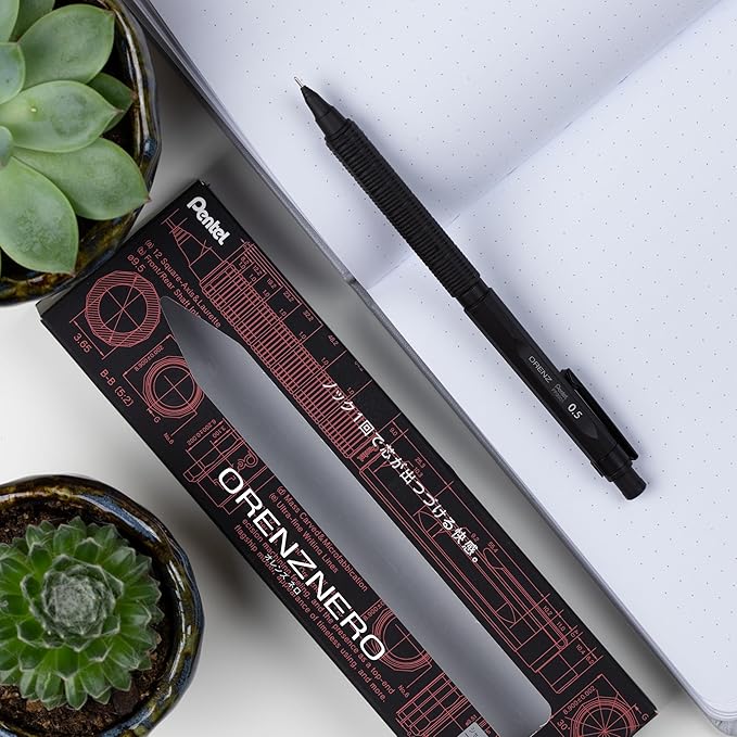 Pentel Orenznero 0.5mm Mechanical Pencil with Auto Lead Feed Feature