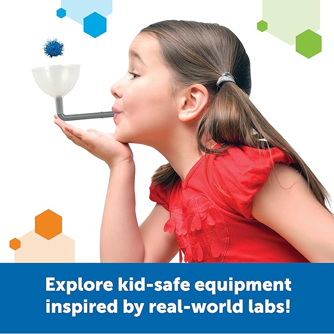 Learning Resources STEM Explorers Superhero Science!, Critical Thinking, Experiments for Kids, Magnets for Boys and Girls, Ages 6+,21 Pieces