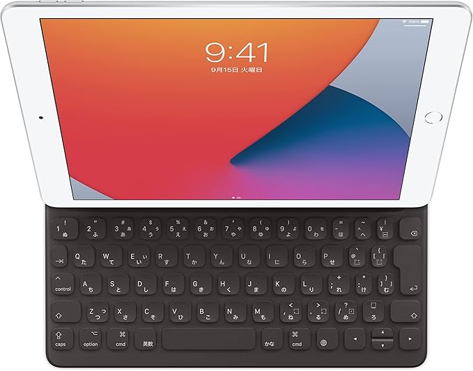 Apple Smart Keyboard: iPad Keyboard and case for iPad Pro 10.5-inch, iPad Air (3rd Generation), and iPad (7th, 8th, and 9th Generation), Comfortable Typing Experience, Japanese - Black