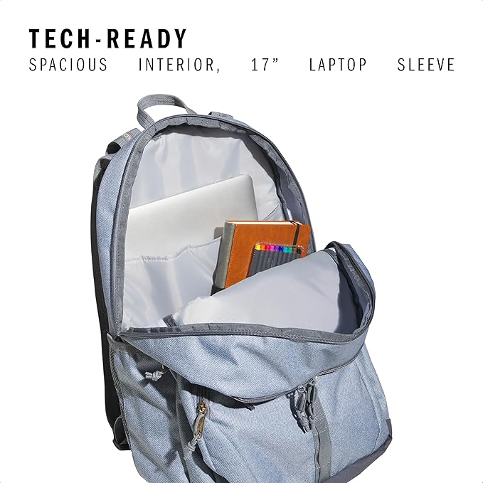 adidas Prime Backpack for Work, Travel Bag for Women and Men with Padded Compartment for Laptop