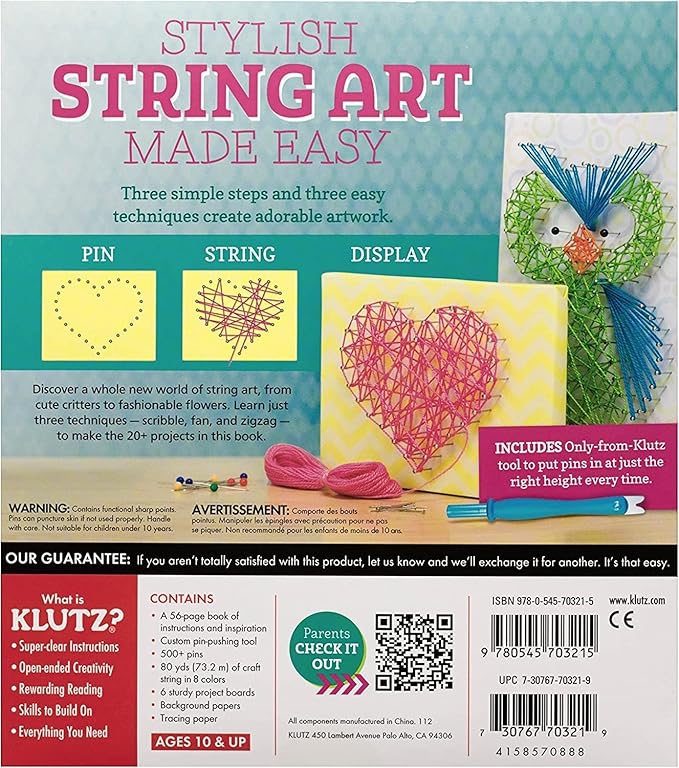 String Art: Turn string and pins into works of art