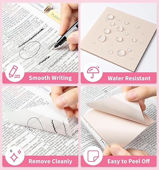 59Pcs Bible Study Supplies, Bible Journaling Kit for Women, Pink Pencil Case, 12 Pastel No Bleed Highlighters and 6 Colored Pens, Bible Tabs and More, Book Annotation Kit for Women & Men (Pink)