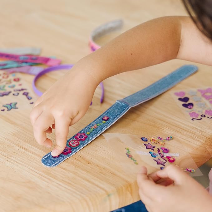 Melissa & Doug Design-Your-Own Jewelry-Making Kits - Bangles, Headbands, and Bracelets