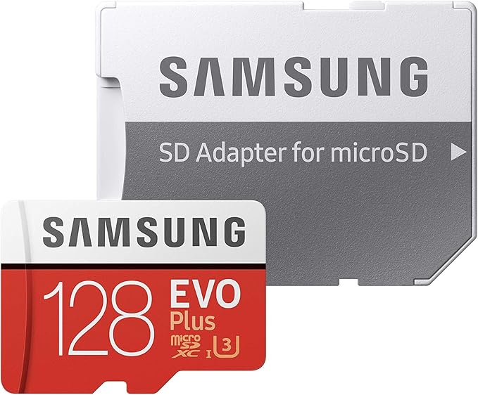 Samsung Evo Plus 128GB Micro SD SDXC Class 10 Memory Card U3 100MB/S (MB-MC128HA APC)