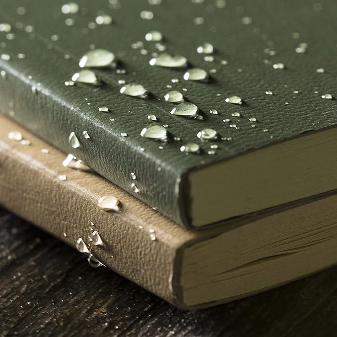 Rite in the Rain Weatherproof Soft Cover Pocket Notebook, 3.5" x 6", Tan Cover, Universal Pattern (No. 964T)