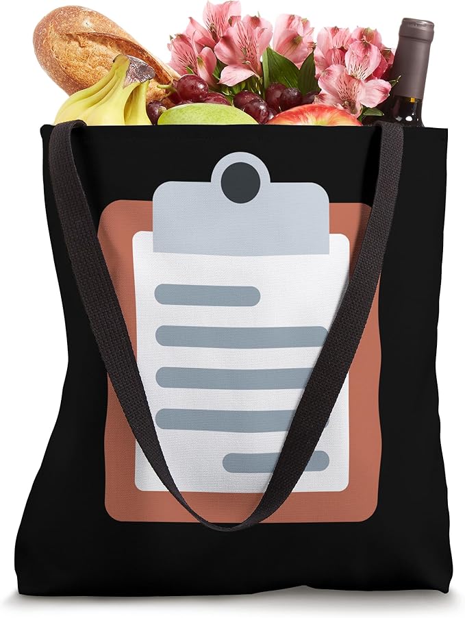 Clipboard Tote Bag