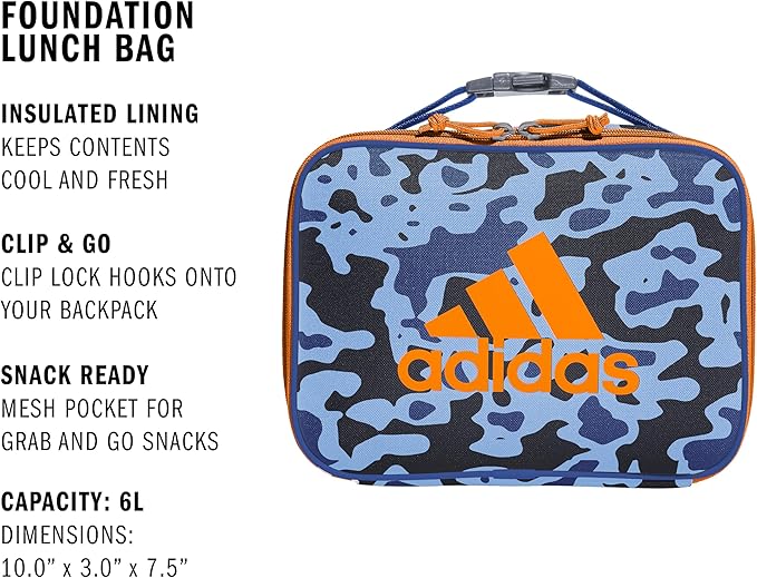 Foundation Insulated Lunch Bag for men and women