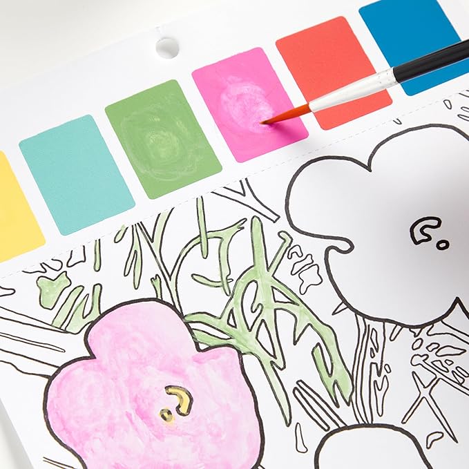 Mudpuppy Andy Warhol – Painting Kit with Illustrations of Pop Art Designs for Children Ages 5 and Up