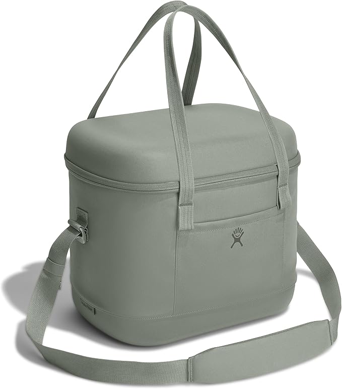 Hydro Flask Cooler Bag - Insulated Portable Soft Cooler - 20 L Capacity in Agave Green