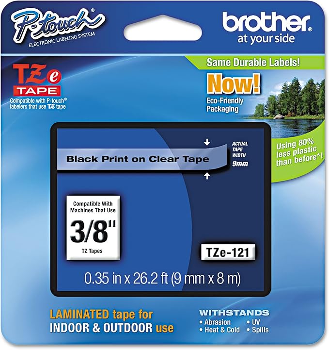 BRTTZE121 - Brother TZ Label Tape Cartridge
