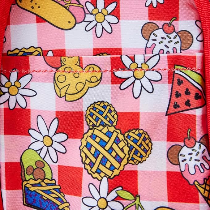 Loungefly Disney Mickey and Friends Picnic Mini Backpack Pencil Case
