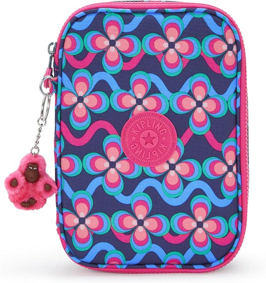 Kipling Women's 100 Pens Case, Organize Accessories, Art Supplies, Makeup, Travel Organizer