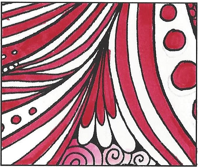 Tombow 56597 Dual Brush Pen Art Marker, 847 - Crimson, 1 Pack. Blendable, Brush & Fine Tip Marker