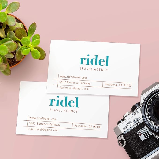 Avery Printable Business Cards with Sure Feed Technology, 2" x 3.5", White, 250 Blank Business Cards, Inkjet Printer Paper (08371)