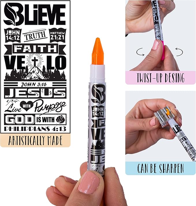 BLIEVE- Bible Highlighters No Bleed Through Assorted Colors, Cute Highlighter For Journaling Office Supplies And Accessories, Bible Highlighters And Pens No Bleed Chisel Tip (MUTED PASTEL)
