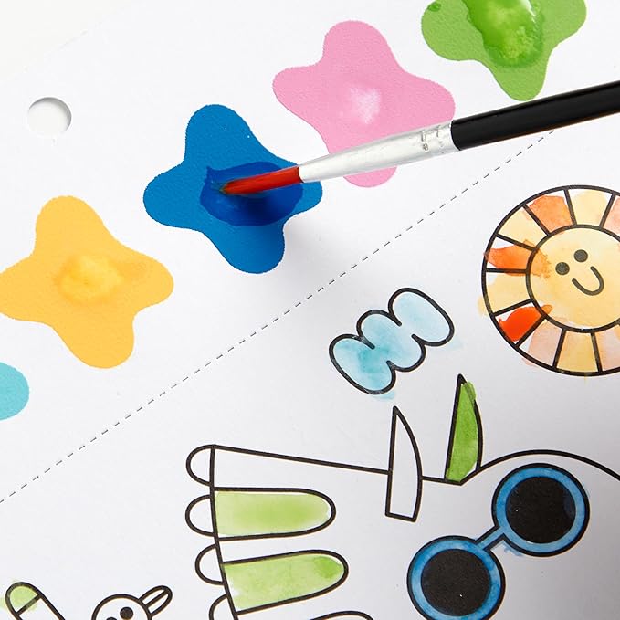 Mudpuppy Dinosaur Park – Painting Kit with Illustrations of Fun Dinosaur Designs for Children Ages 5 and Up