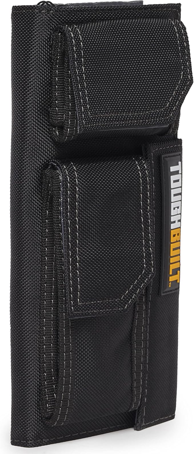 ToughBuilt - Tool Belt Pouch, Organizer with Multi-Purpose Storage, Accessory Organization & Notebook Holder