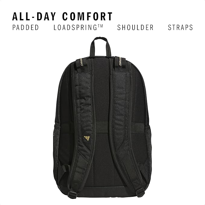 adidas Prime Backpack for Work, Travel Bag for Women and Men with Padded Compartment for Laptop