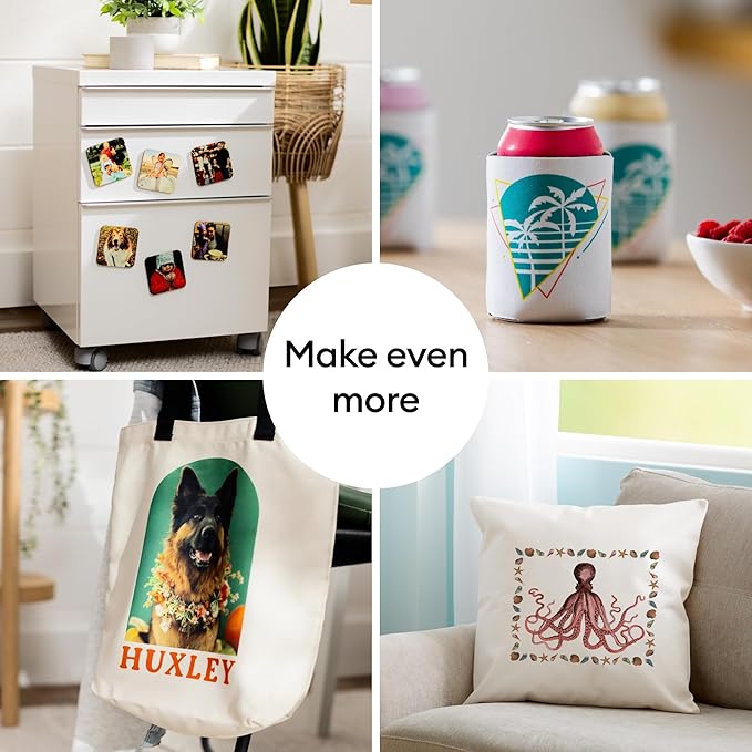 Cricut Sublimation Printer Paper - 200 Sheets (8.5" x 11") - Letter Size - Compatible with Sublimation Printer and Sublimation Ink (120gsm)
