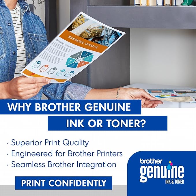 Brother Genuine TN227C, High Yield Toner Cartridge, Replacement Cyan Toner, Page Yield Up to 2,300 Pages, TN227, Amazon Dash Replenishment Cartridge 15.3 x 4.1 x 6.1 inches
