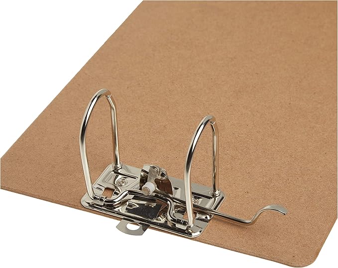 Officemate Recycled Wood Clipboards, Arch Lever Clip, 1 Pack Clipboard, Letter Size (9 x 15.5 Inches), Brown (83120)
