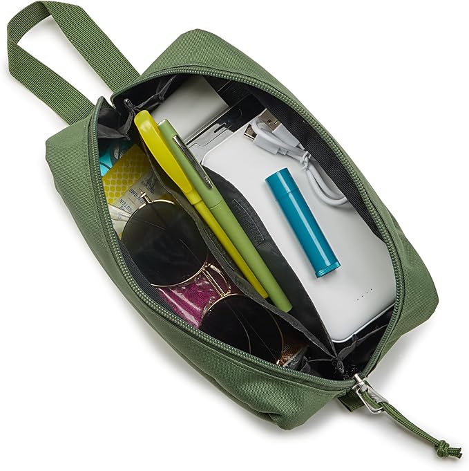 JanSport Perfect Pouch – Accordion Opening, Single Compartment with 3 Dividers, Small Internal Pocket