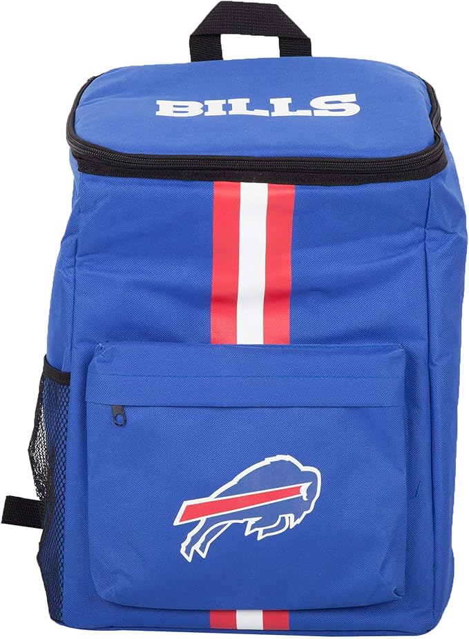 Cooler Backpack – Portable Soft Sided Ice Chest – Insulated Bag Holds 36 Cans - Football Gear – Show Your Team Spirit with Officially Licensed Fan Gear