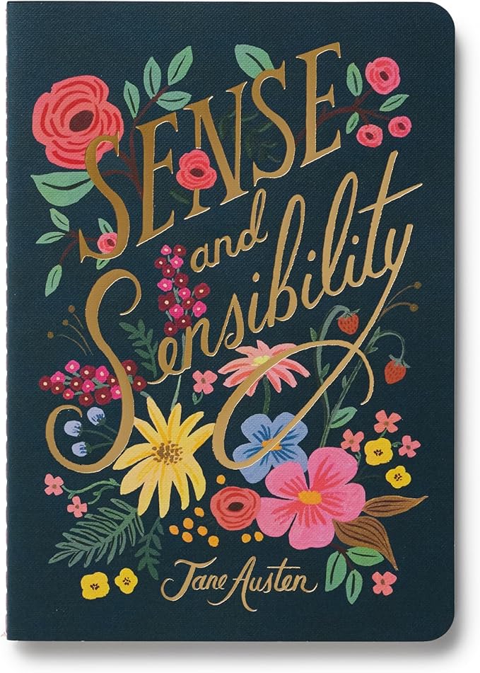 RIFLE PAPER CO. Assorted Set of 3 Jane Austen Notebooks