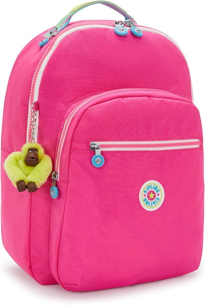Kipling Women's Seoul 15" Laptop Backpack, Durable, Roomy with Padded Shoulder Straps, Built-In Protective Sleeve