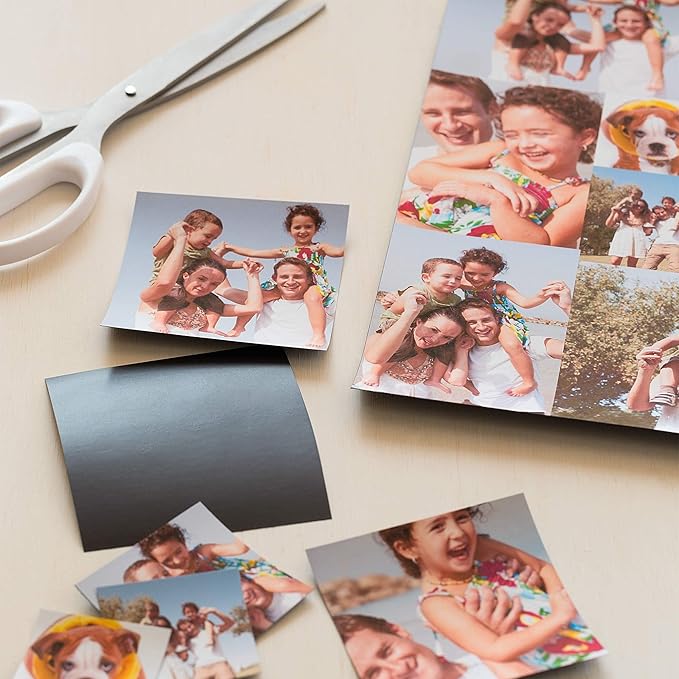 Avery Printable Magnet Sheets, 8.5" x 11", Inkjet Printer, 2 Packs, 10 White Magnetic Sheets Total (5814)