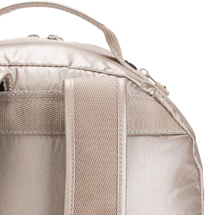 Kipling Women's Seoul 15" Laptop Backpack, Durable, Roomy with Padded Shoulder Straps, Built-In Protective Sleeve