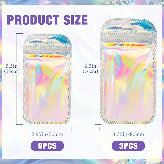 24 Pack Acrylic Sublimation Paper Clips Blanks, 4" X 2" 12Pcs Jumbo Sublimation Paper Clips with 12Pcs Gift Bags Personalized Paperclips Bookmark for DIY Crafts, Home Office School Supplies