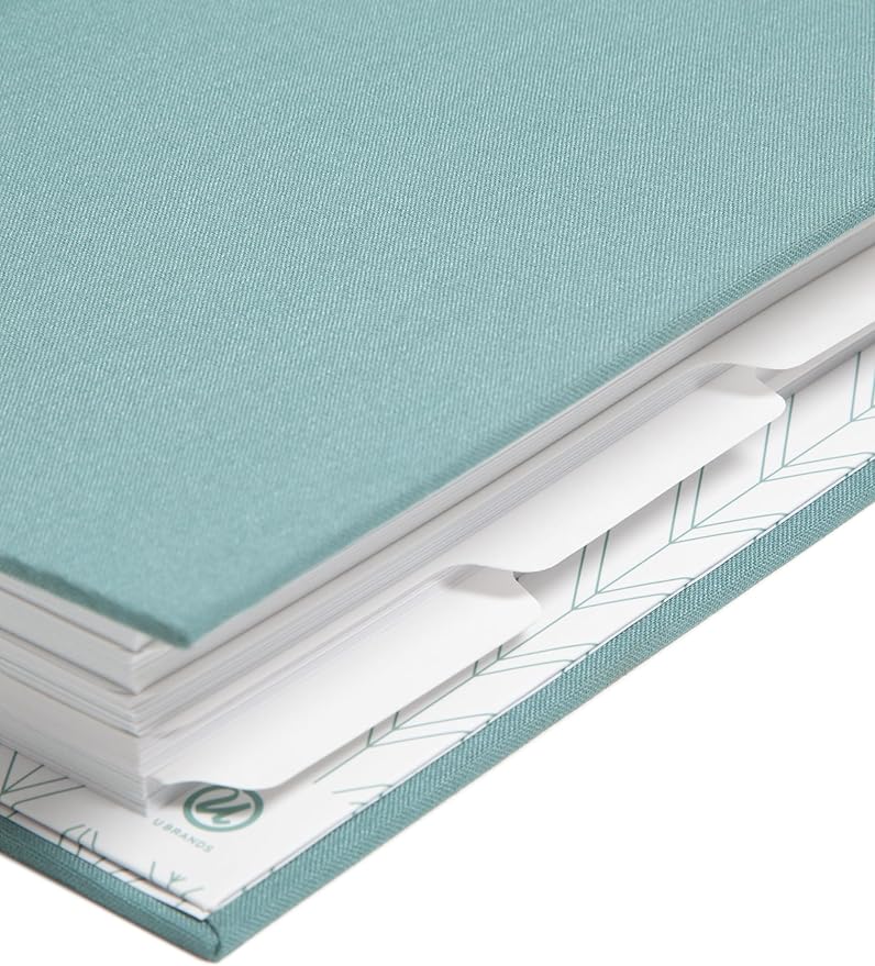 Smead 89415 Three-Ring Binder Index Divider 5-Tab White