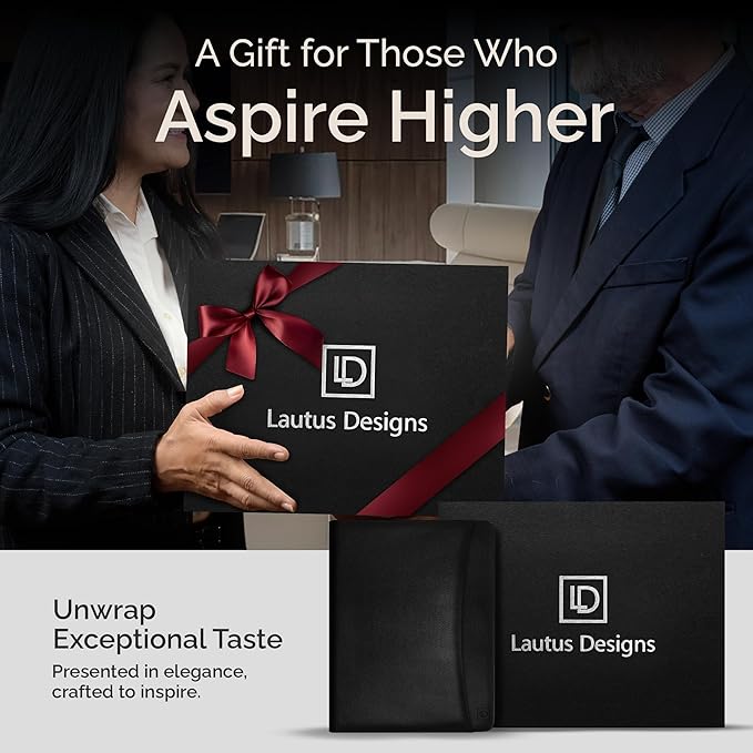 Customized Leather Portfolio Padfolio - Name/Logo Printed on Black Personalized Faux Leather Business Portfolio Binder & Organizer Folder with 10.5 Inch Tablet Sleeve
